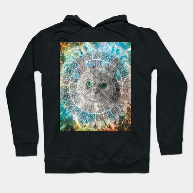 The Wheel Tarot Card Hoodie by Loveday101